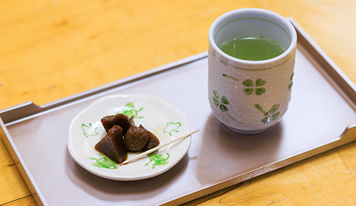 湯上り茶処